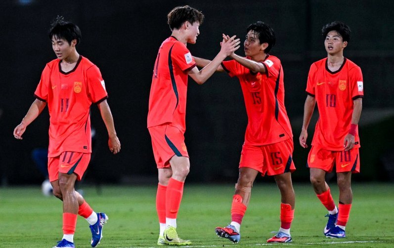 半场：中国U17 0-1 坦桑尼亚U17，哈桑首开记录