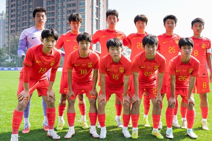 中国U161-0小胜卡塔尔U16，袁博涵破门